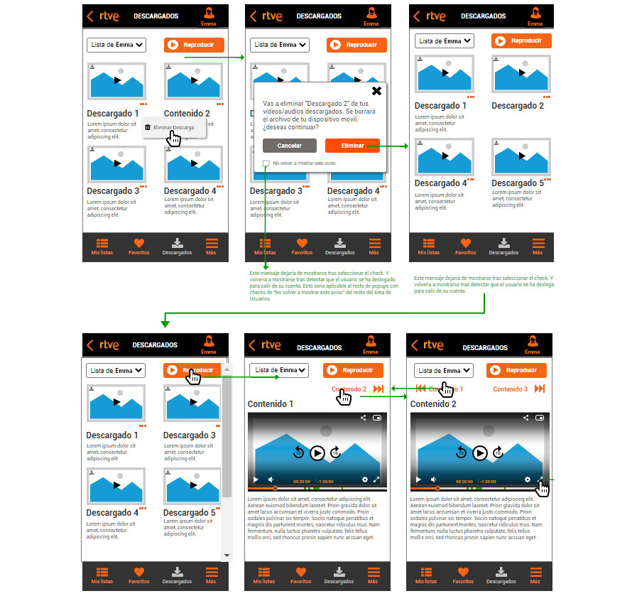 Diseño para escritorio