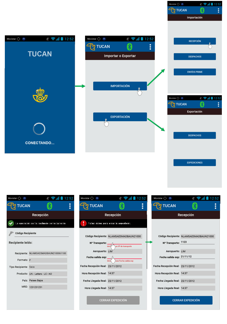 Aplicación Móvil para carteros
